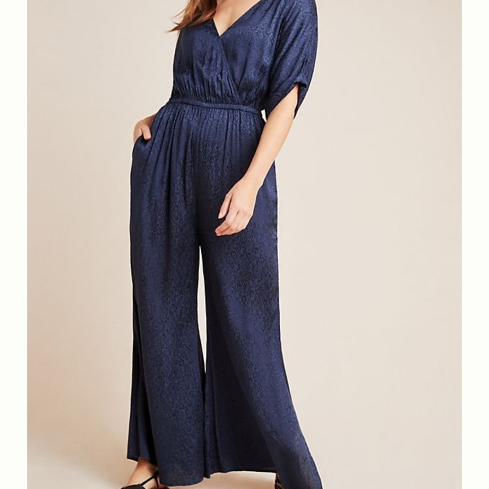 Beautiful romper anthropology Maeve size L - Picture 1 of 6